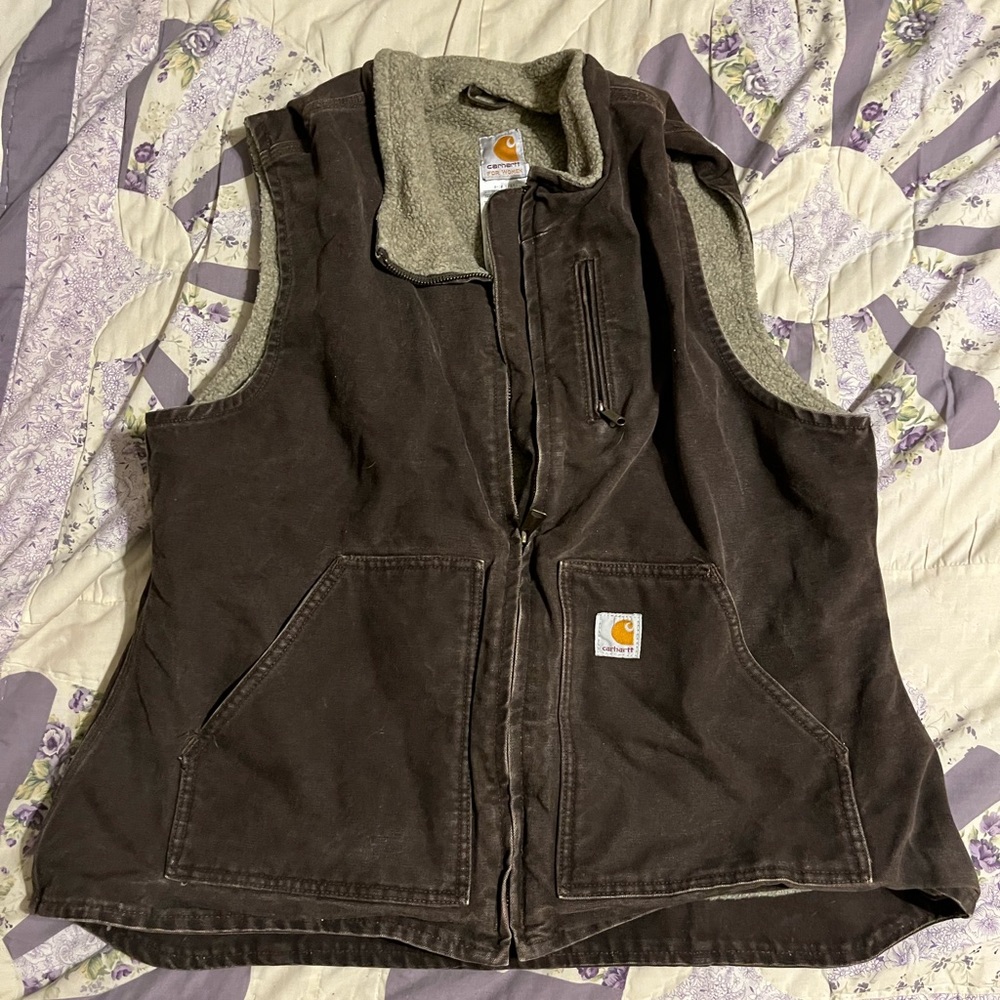 Carhartt Womens Sherpa lined vest